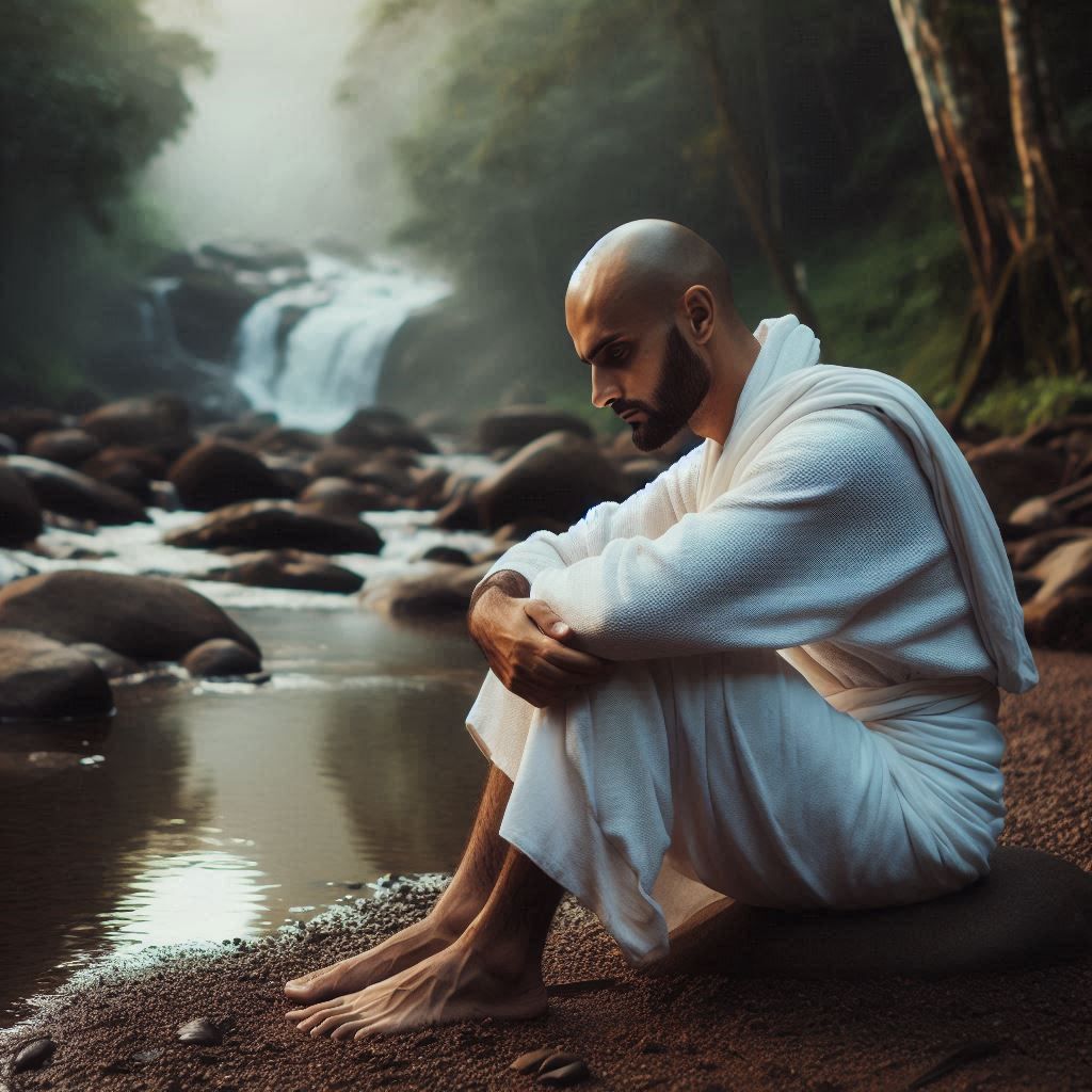 A Jain monk