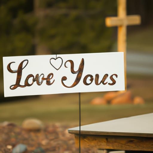 Love You ♥- Jesus loves you- He chose the cross by choice