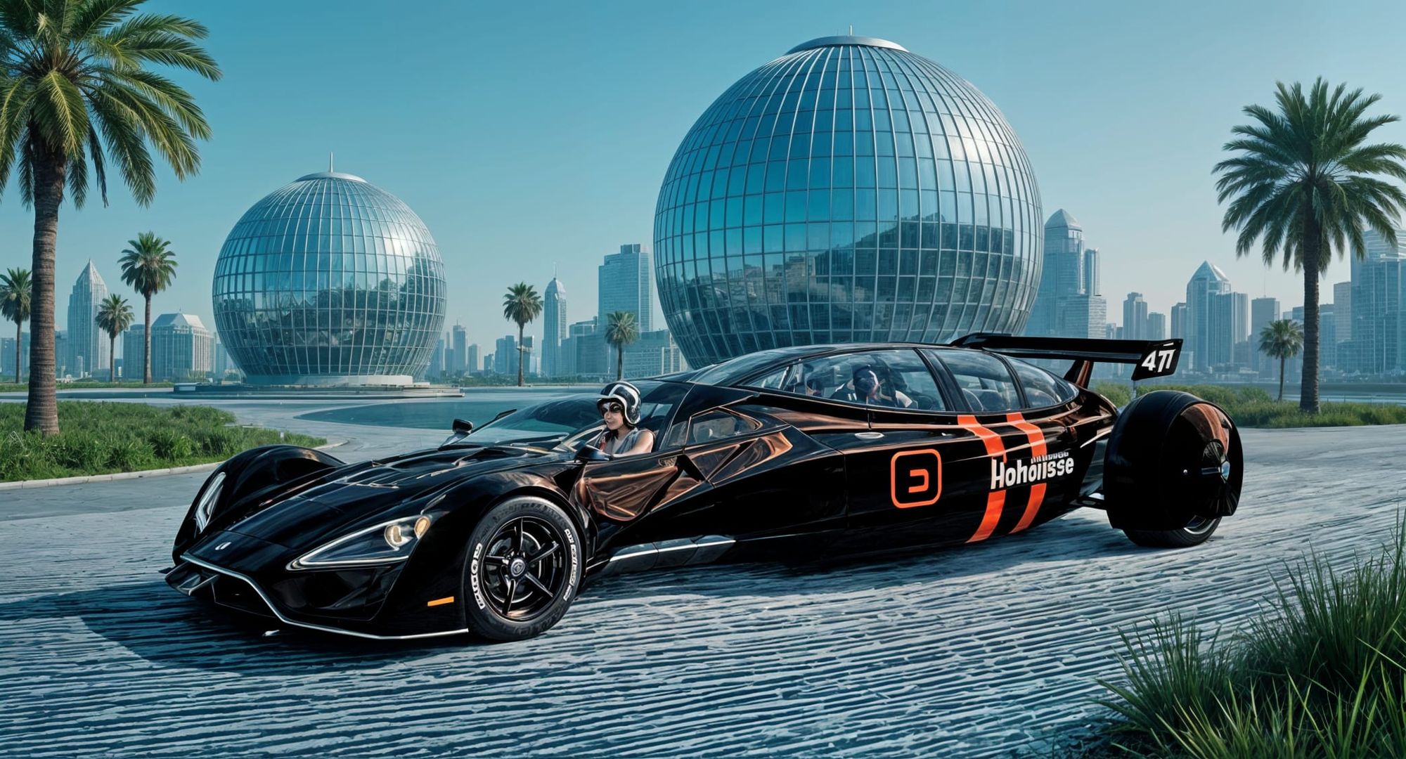 Futuristic Limousine Formula 1