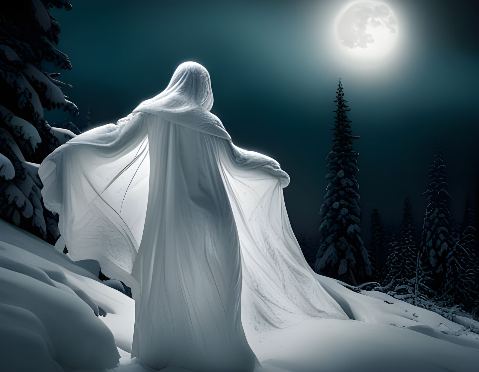 Yuki-Onna  by @Immortal Asirpa