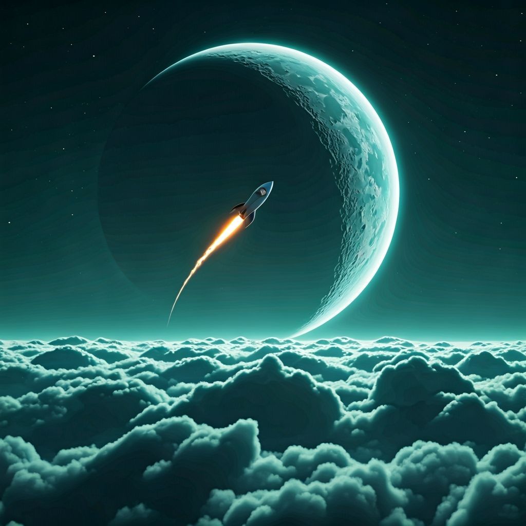 To the Moon  by @MrEbano