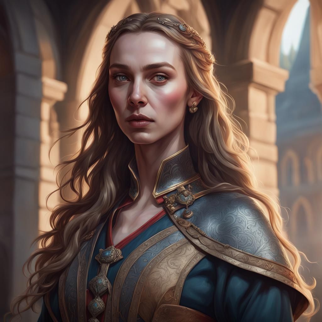 Noble Woman - Ai Generated Artwork - Nightcafe Creator