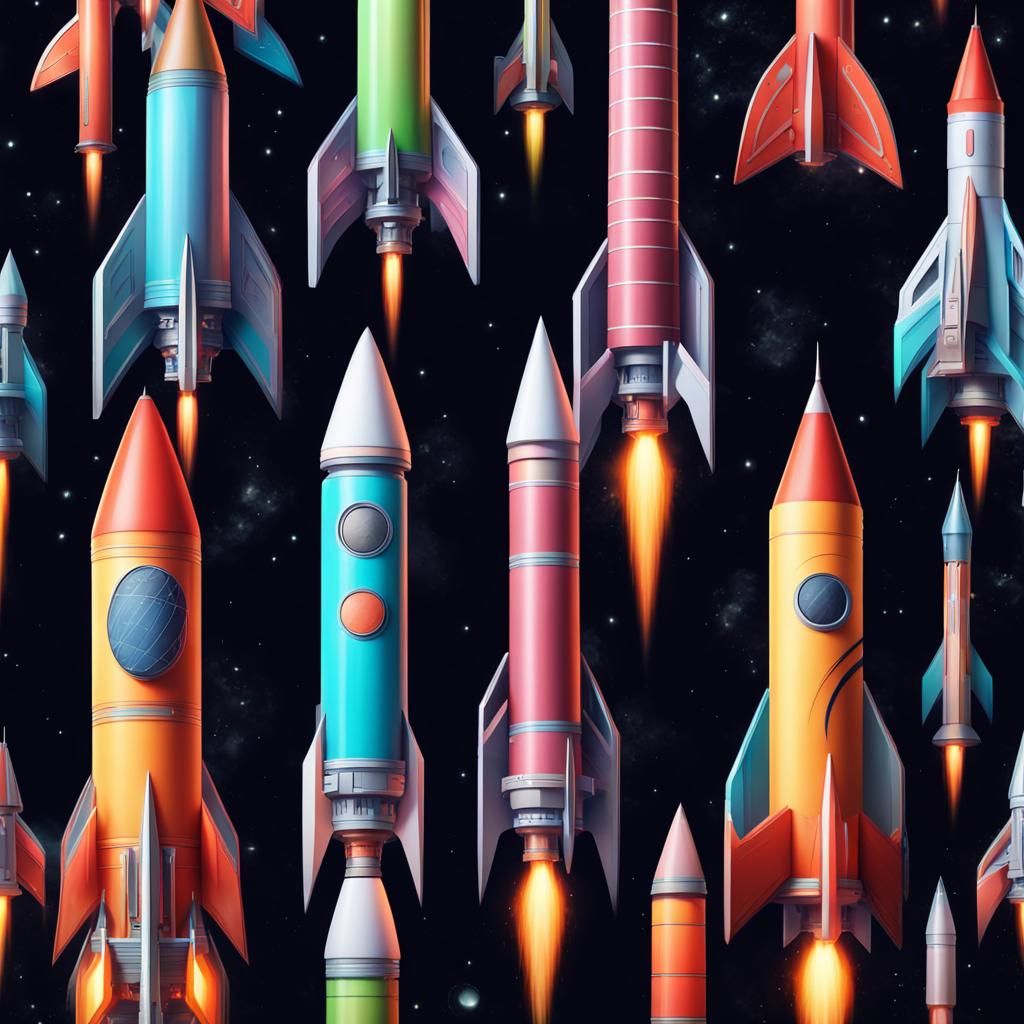 rockets.
