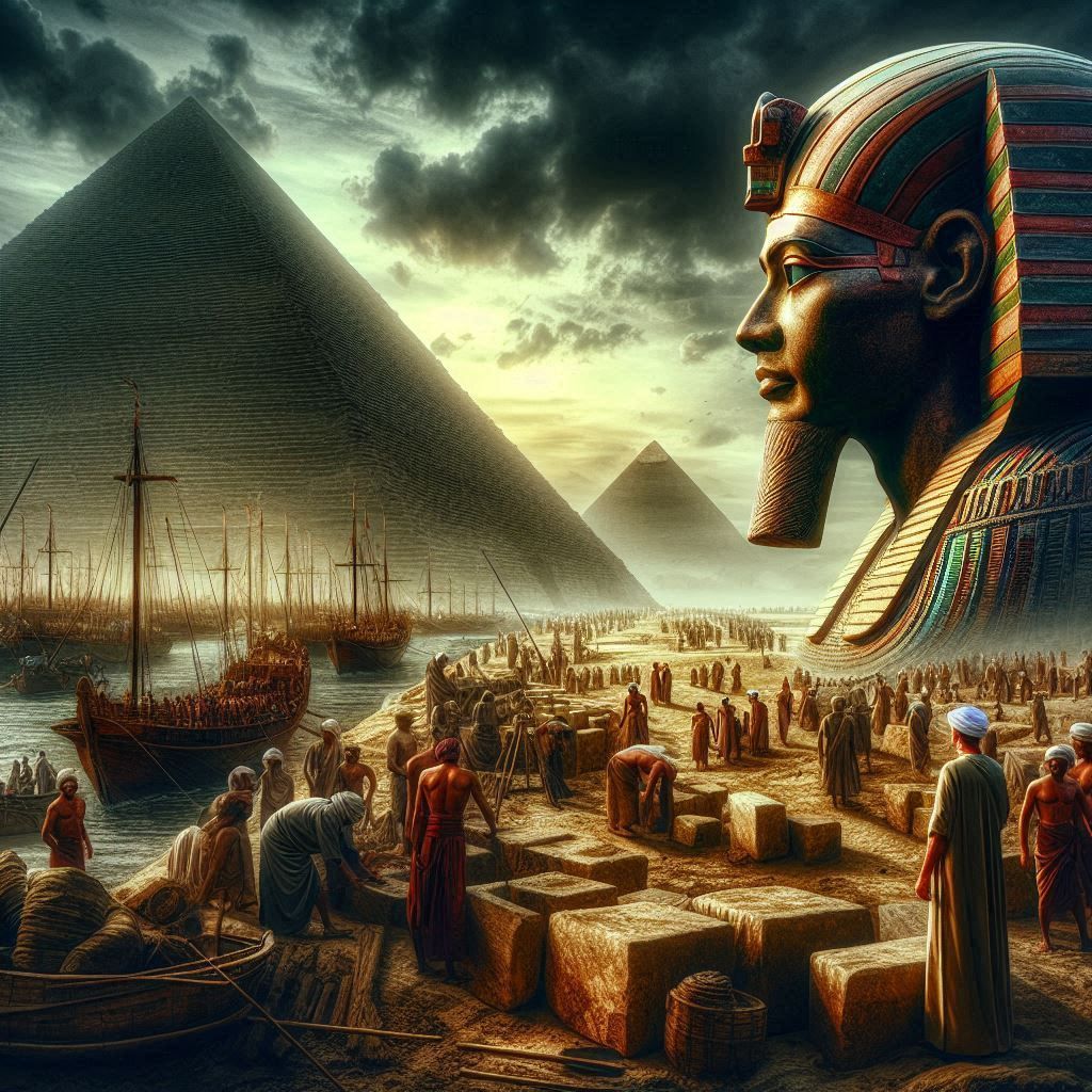 building a pyramid  by @gladiator