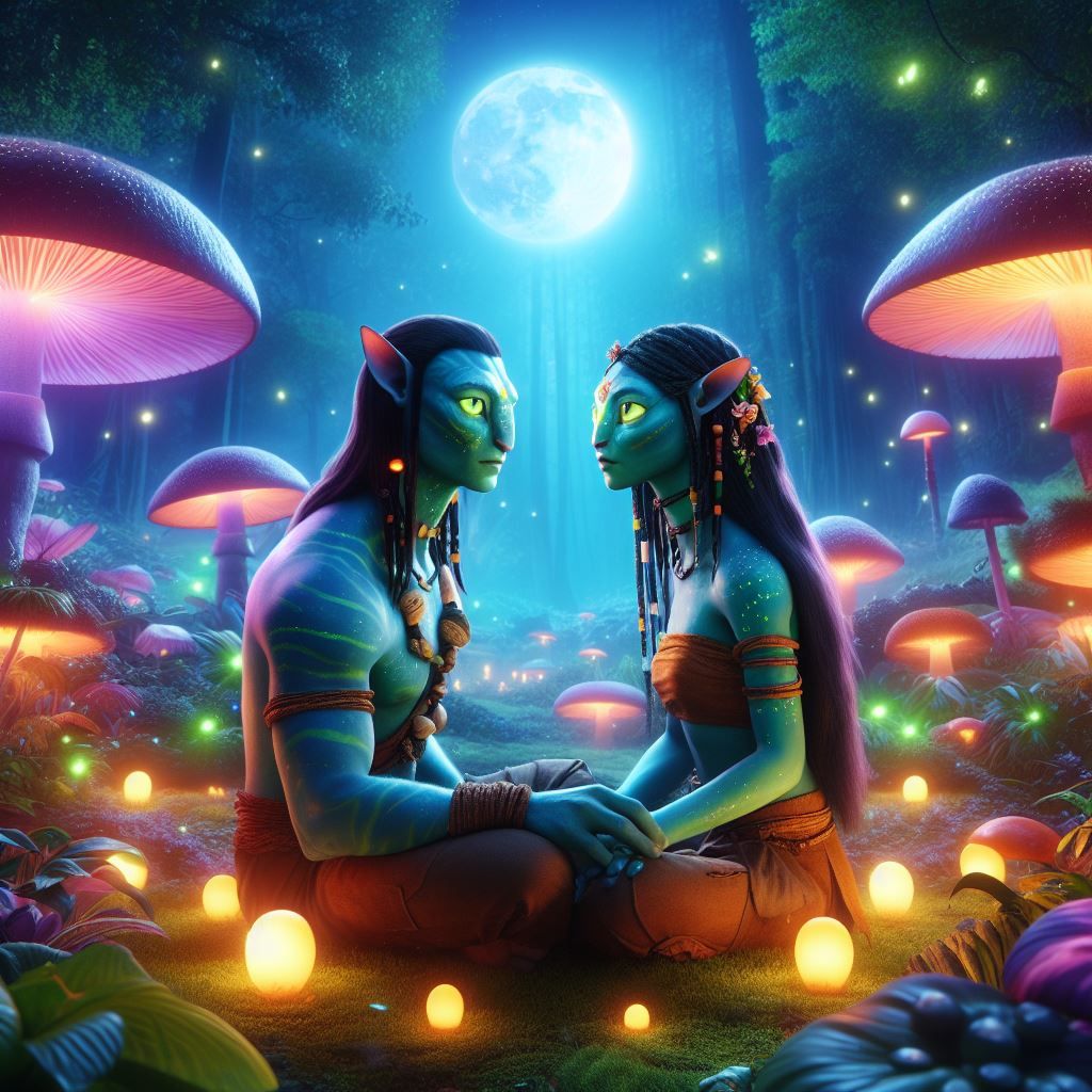 "I see you!" Jake and Ney'tiri on Pandora