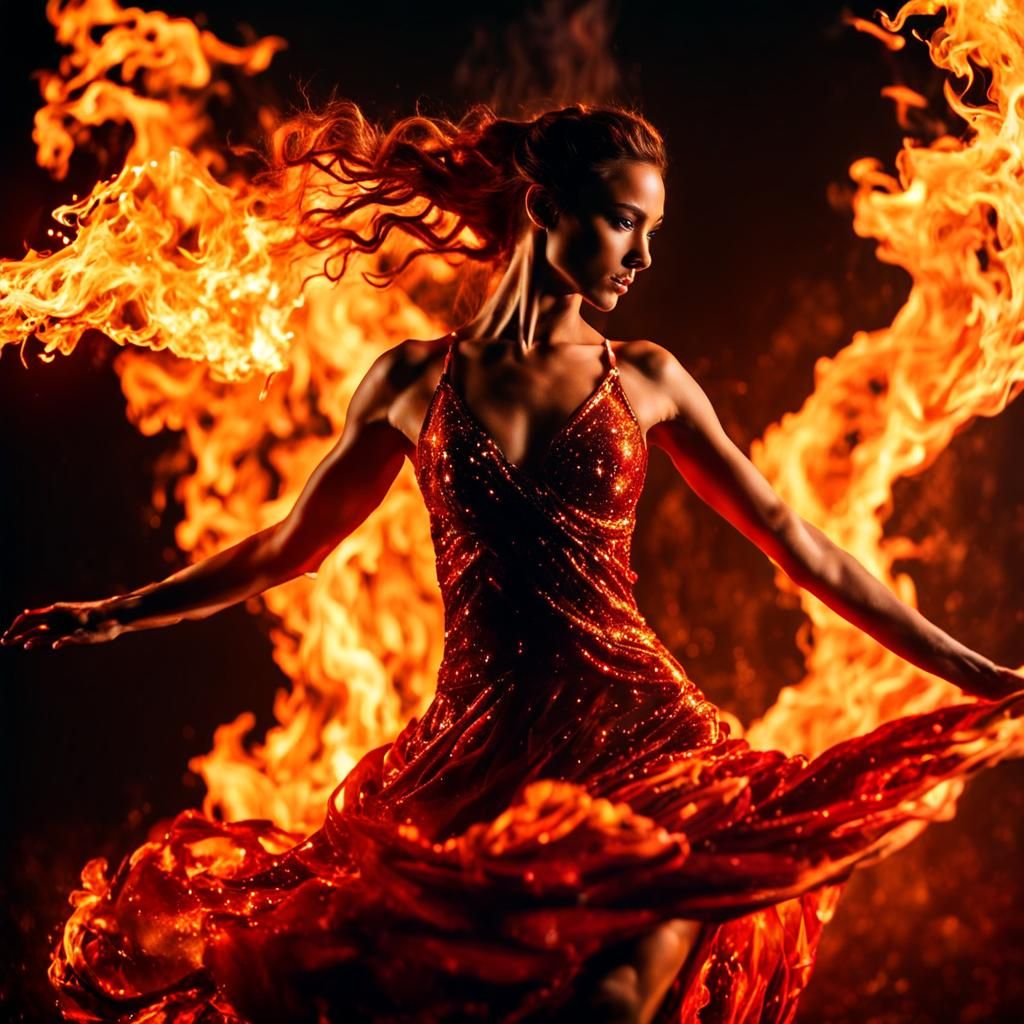 The Firestarter AI Generated Artwork NightCafe Creator