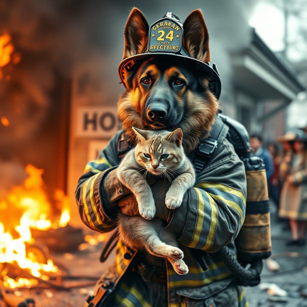 The Firedog  by @Simplybe