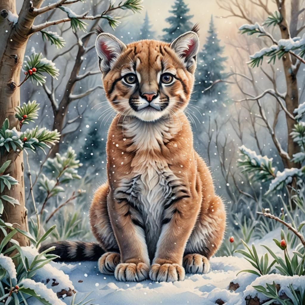  puma kitten  by @SaleMindy