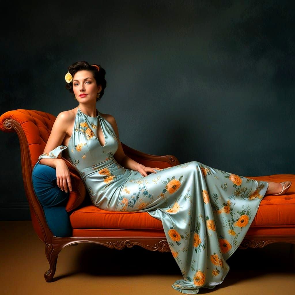 Captivating Portraits of Elegant Women in Hyperrealistic Sty...