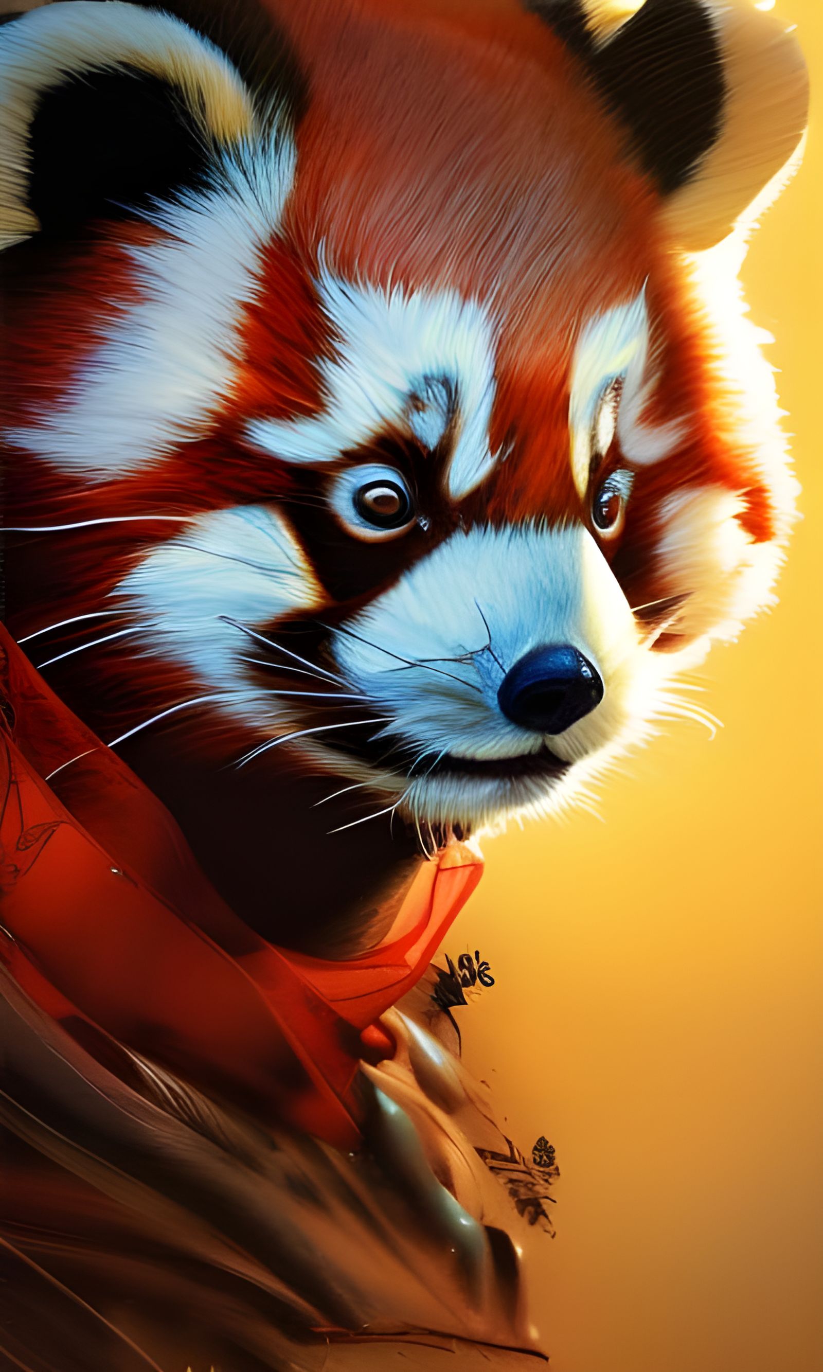 Red Panda Bandana false