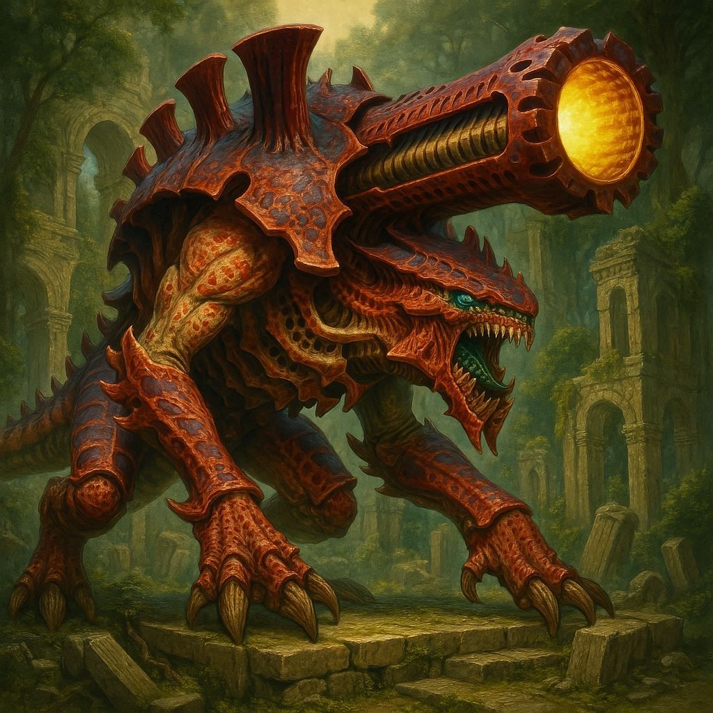 W40K Tyranid Faction - Exocrine (Patterned1)