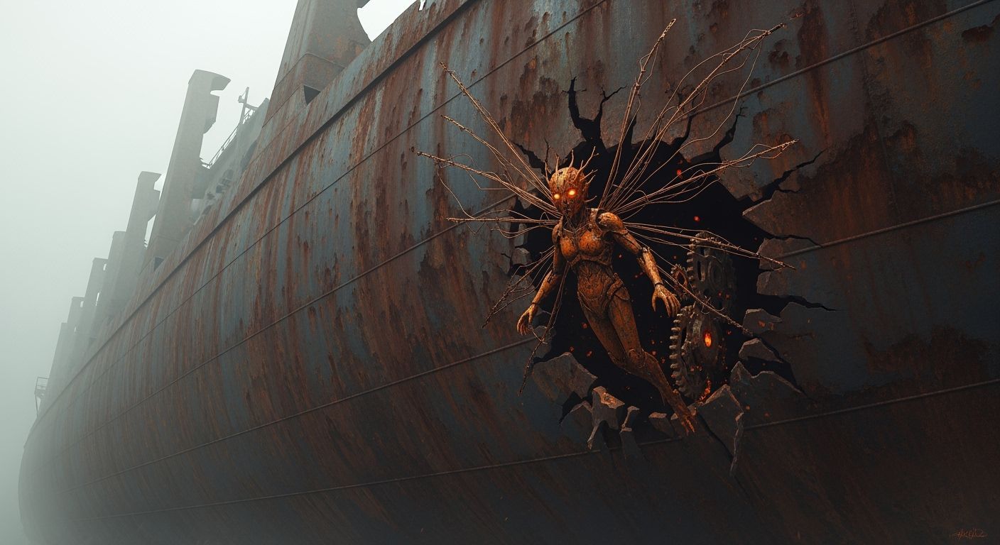 Decaying Rust Fairy  by @Celestial