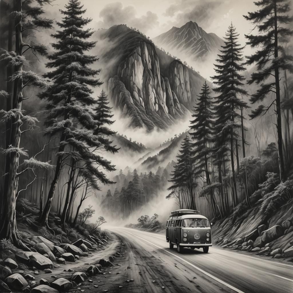 Solo trip through the mountains