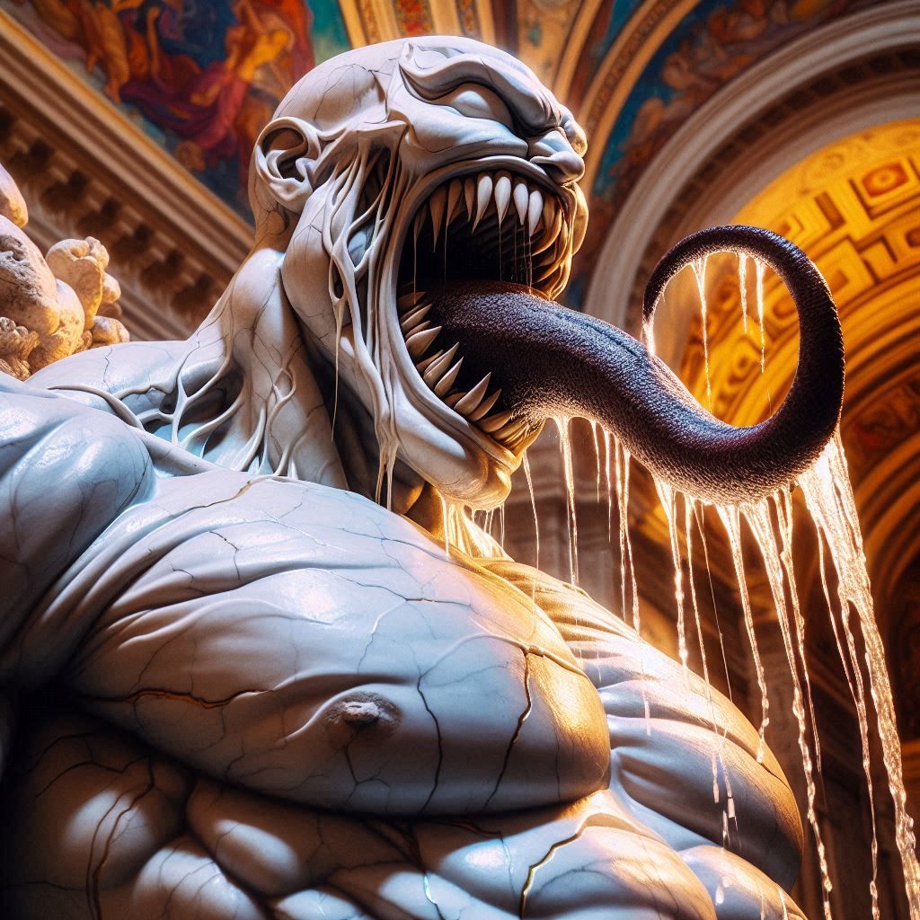 Marble Statue of Venom
