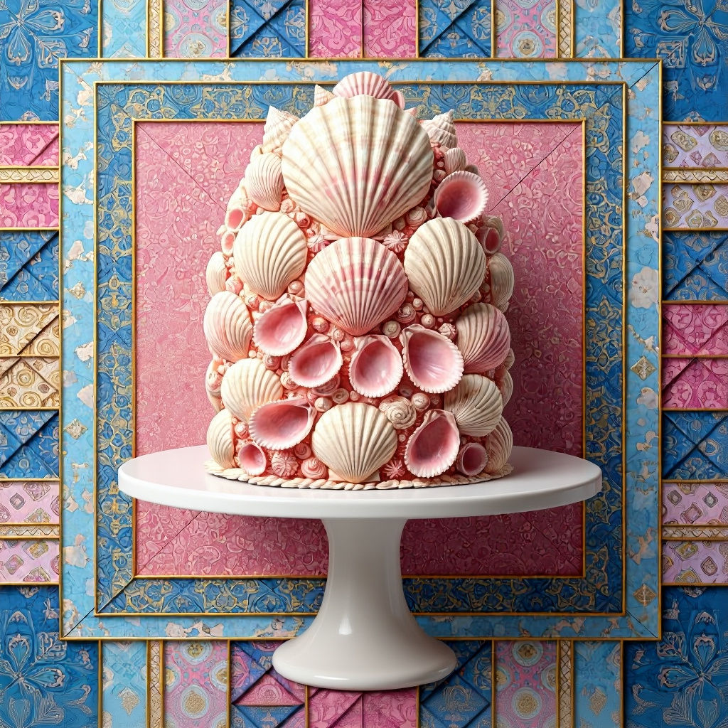 Seashell cake ...