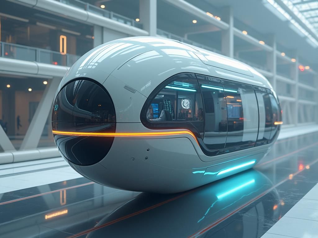 Subway-Pod - Year 2075  by @Thy_2107