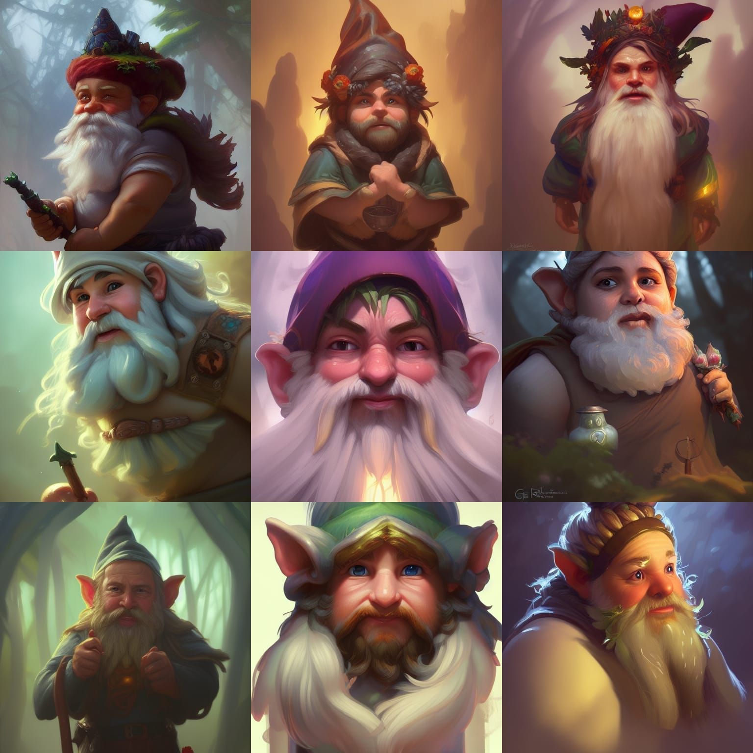 Gnome Druid AI Generated Artwork NightCafe Creator   UWOfL2rVXWvzXjkWQ29U  Grid 