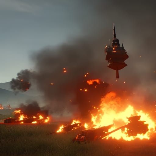 vietnam war napalm strafing run