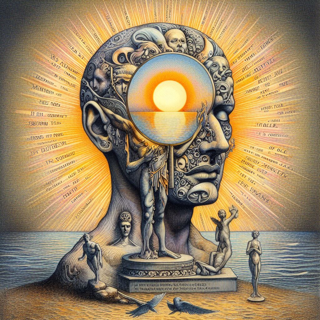 Poème de Paul Eluard Le soleil aveuglant te tient lieu de miroir Et s’il semble obéir aux puissances du soir C’est que t...