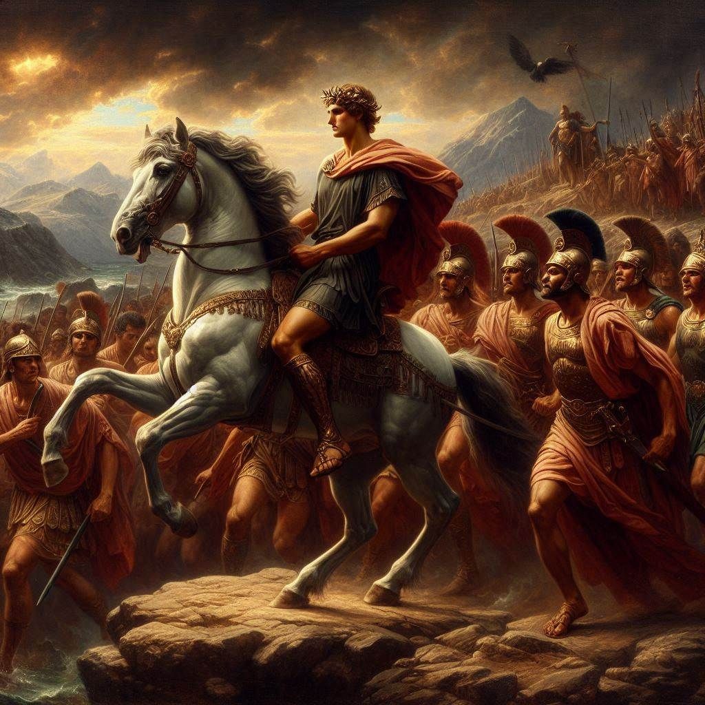 Alexander the Great at Thebes