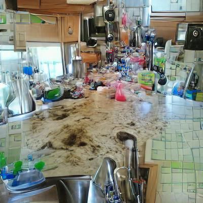 i should be cleaning the kitchen