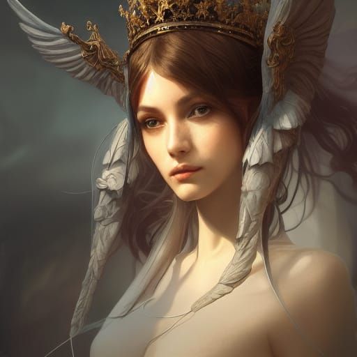 Queen of Angels - AI Generated Artwork - NightCafe Creator