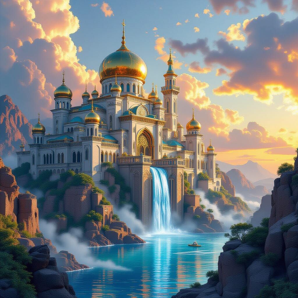 Magical Pen Creates a Fantastical Castle