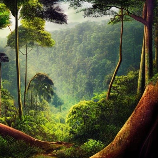Bwindi Impenetrable Forest, Uganda, no deformed animals or p...