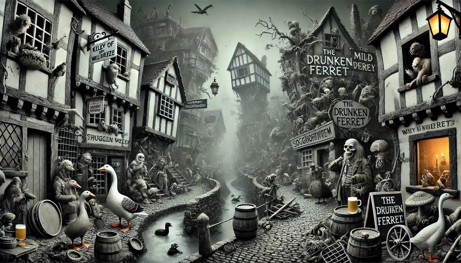 The Drunken Ferret: Last Call Before Oblivion