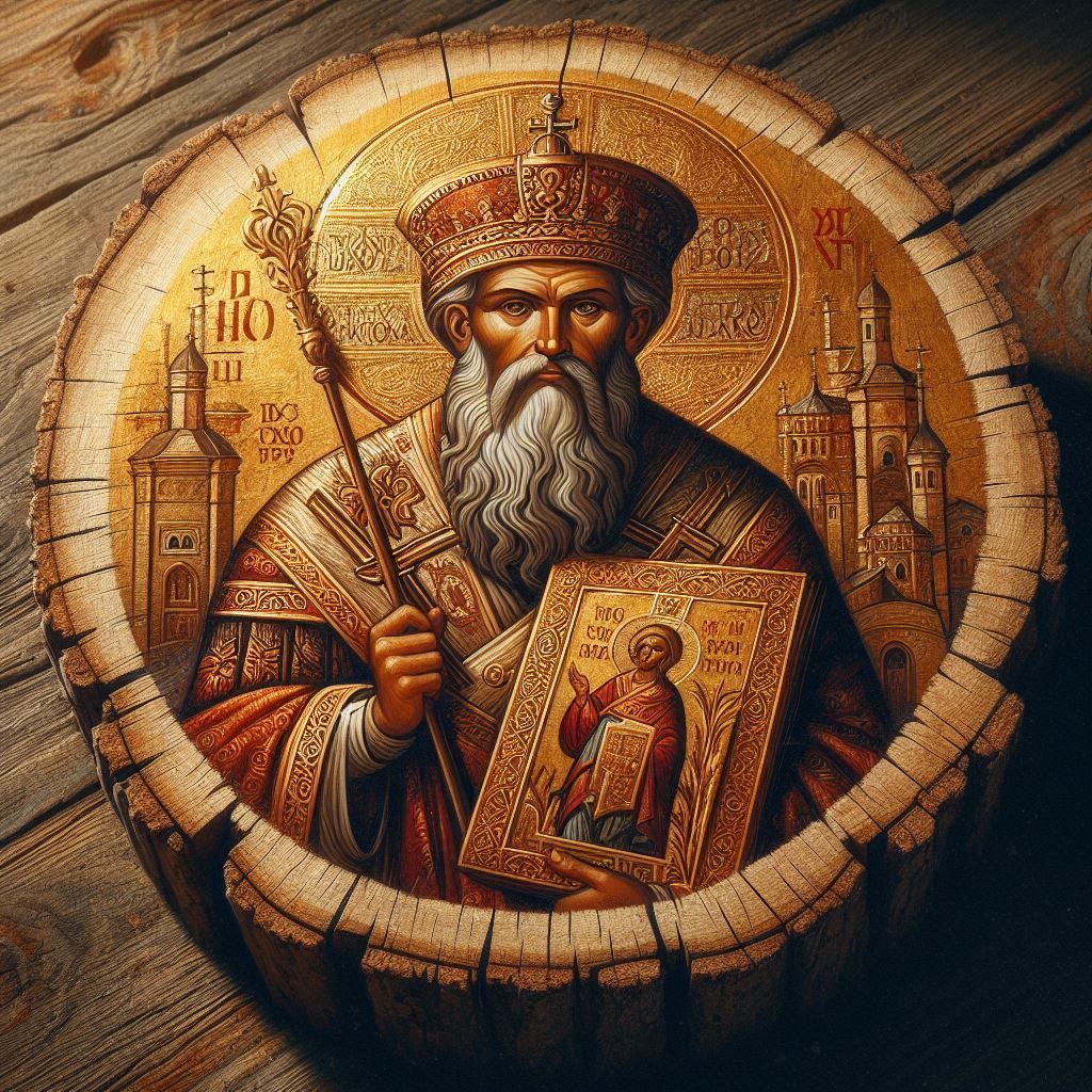 Saint Nicholas icon
