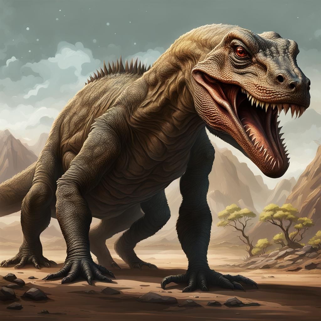 Alien Gilla monster komodo Dragon alien lifeforms