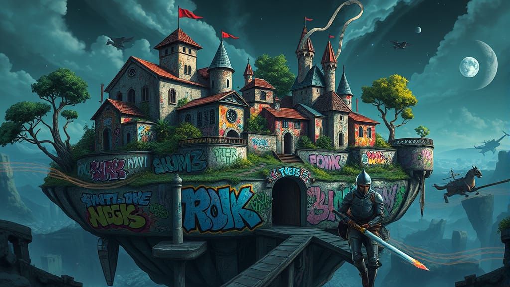 Graffiti. There is no stopping it!