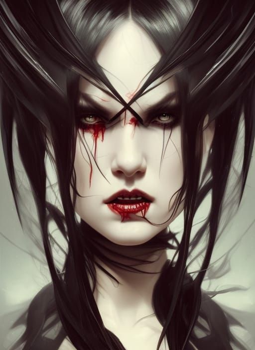 Vampire Queen  by @hannahlovescats91