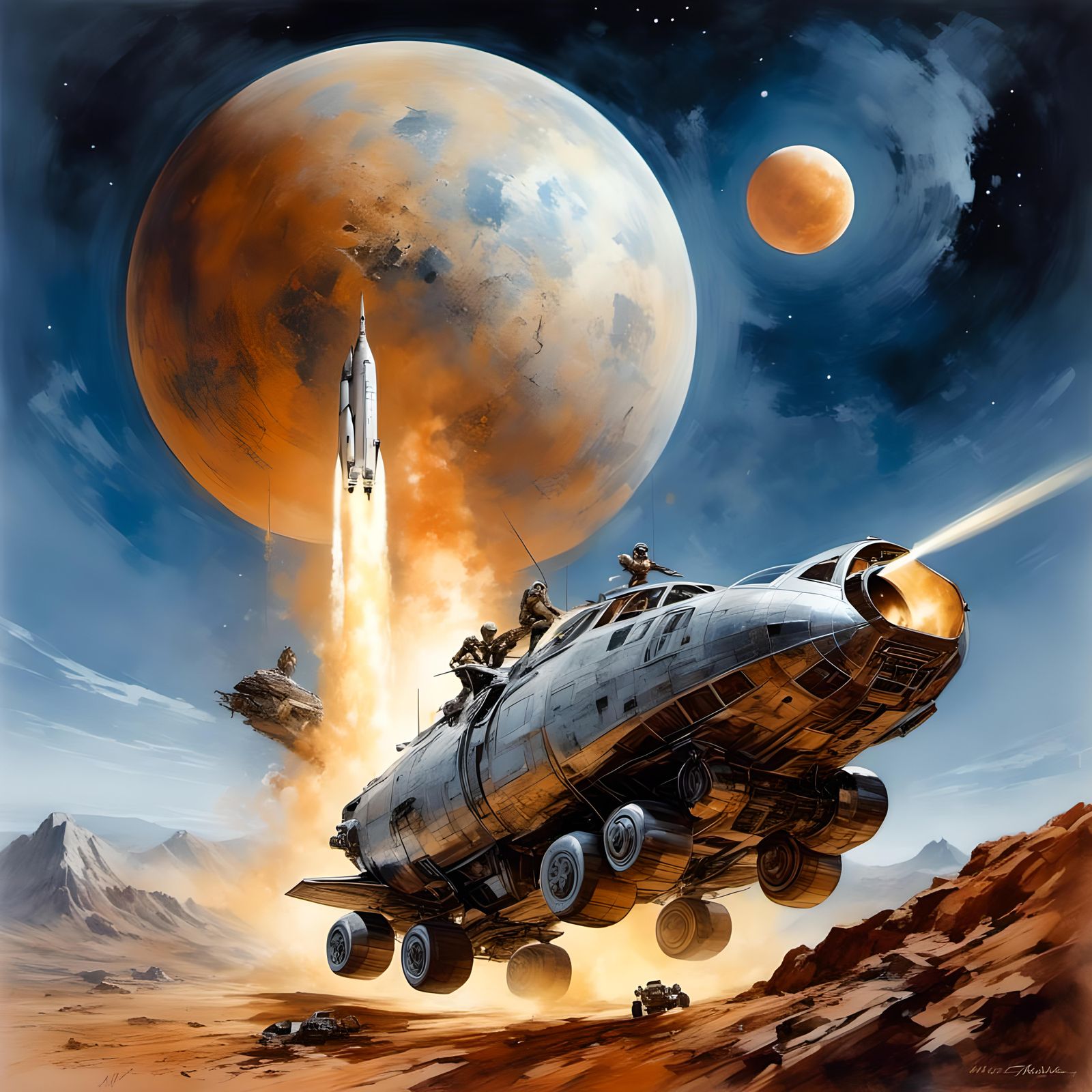 Space platoon