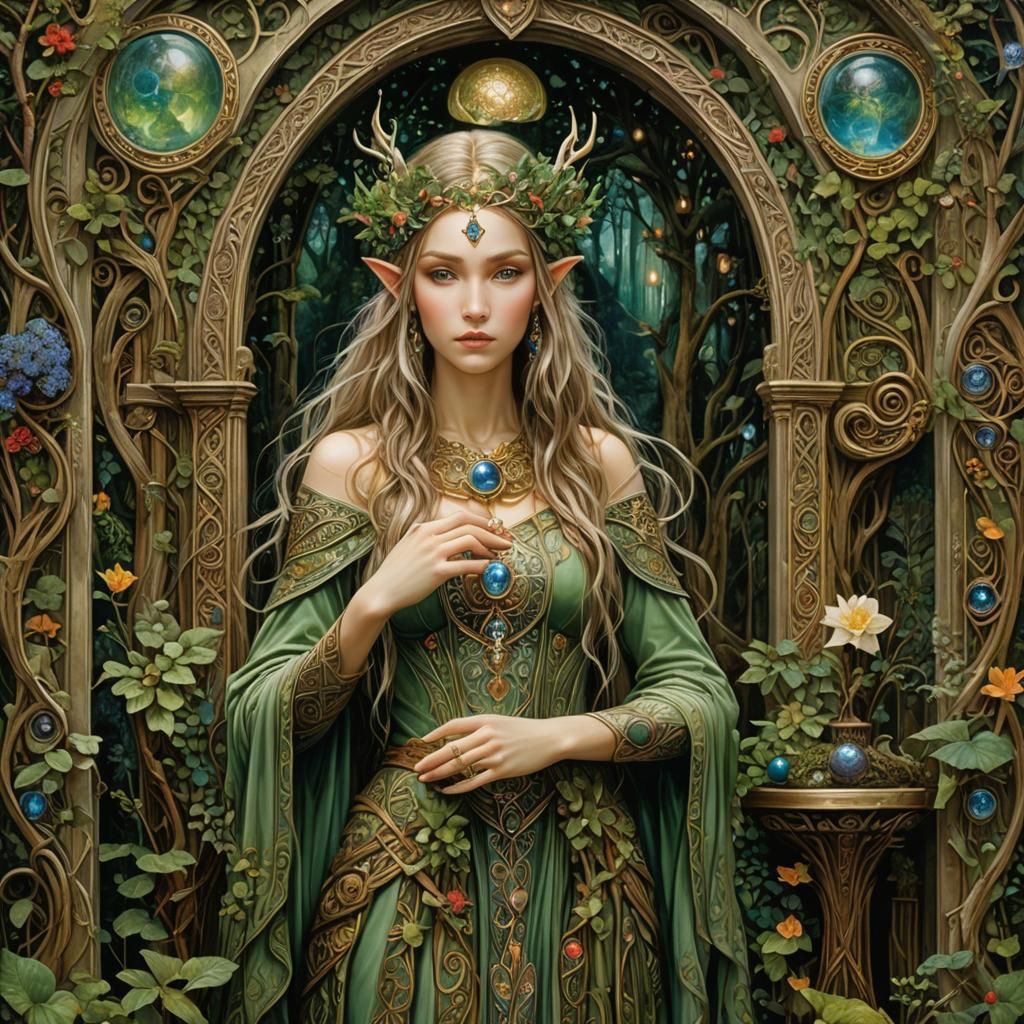 Sylvan Elf - AI Generated Artwork - NightCafe Creator