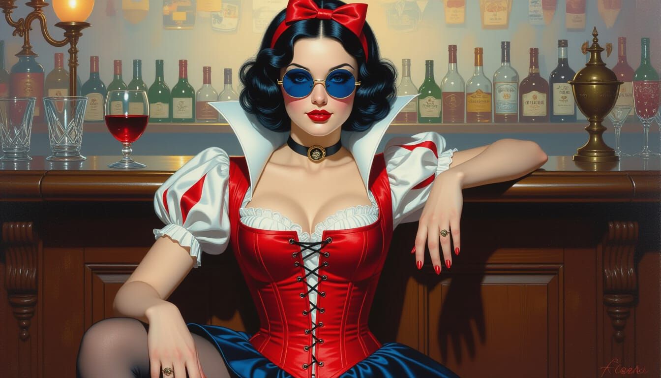 Snow White is Single & Ready for Action