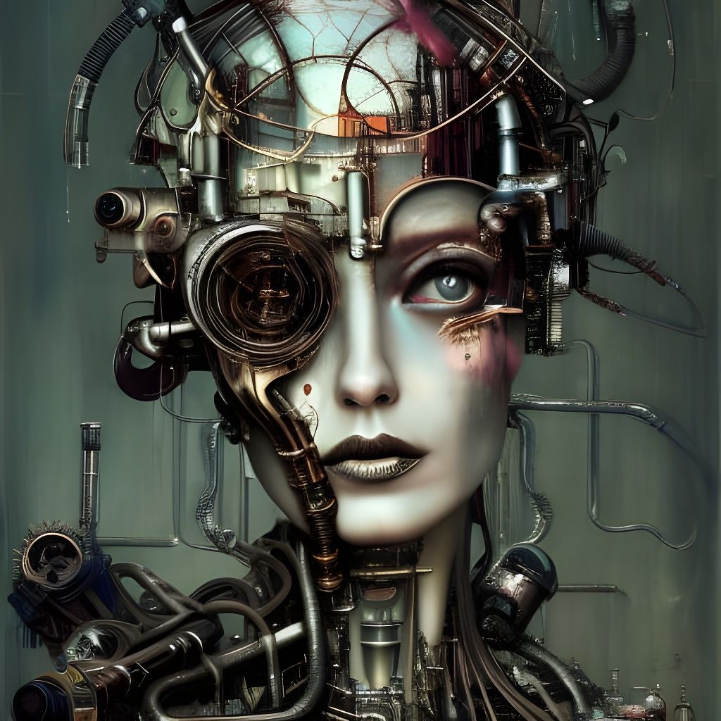 Broken Automaton 02 - AI Generated Artwork - NightCafe Creator