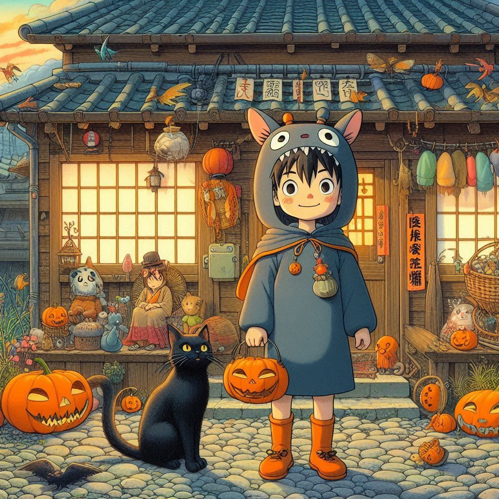 Toro & Manx - Happy Halloween!🎃