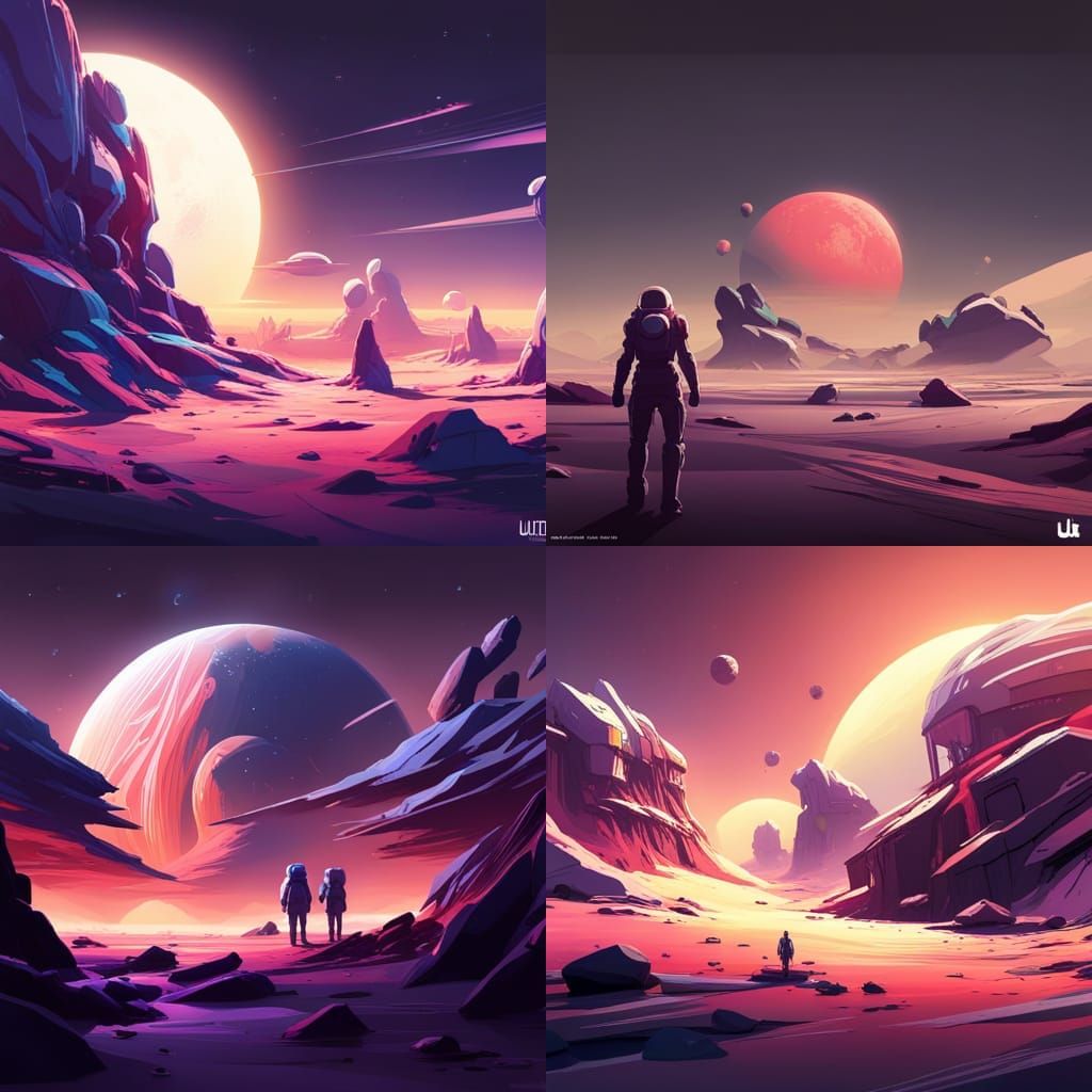 Space art - AI Generated Artwork - NightCafe Creator