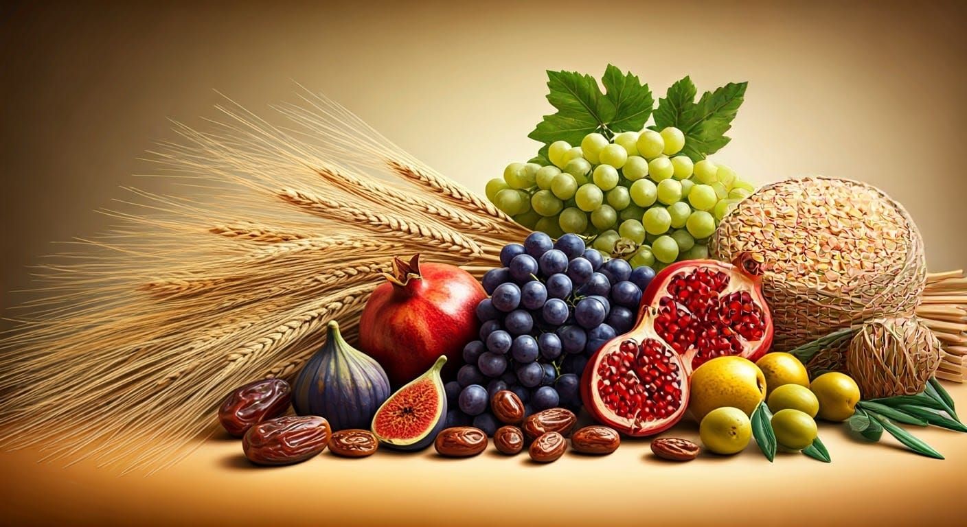 שבעת המינים שנשתבחה בהם ארץ ישראל