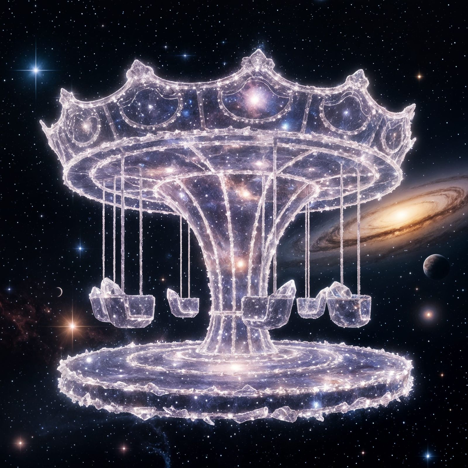 Cosmic Carousel  by @Andre R