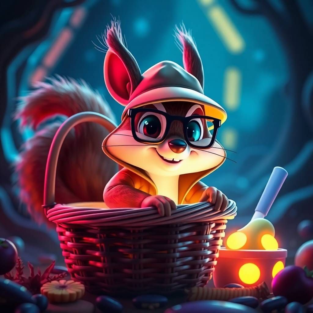 Mischievous 😈 Squirrel 🐿️