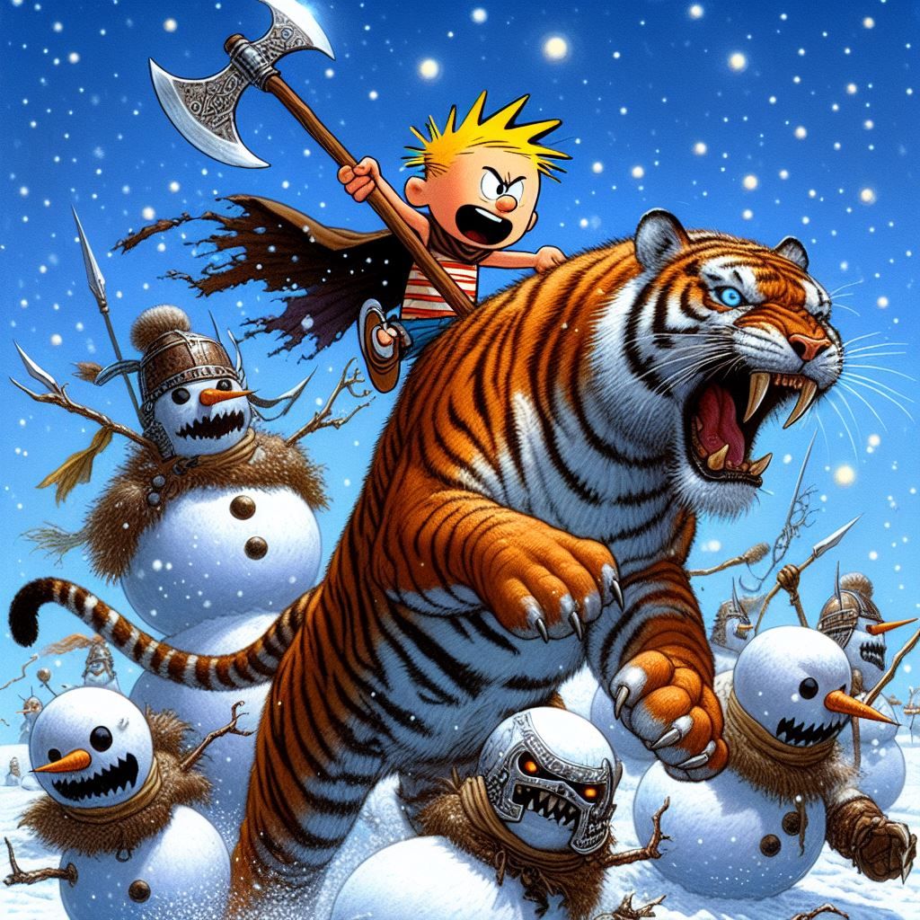 Calvin & Hobbes vs Cooties