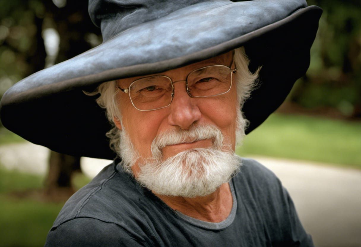 A portrait of artist Larry Elmore