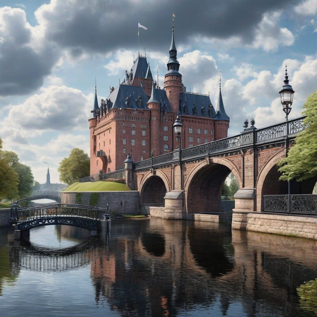 Королевский замок, Пруссия XIX век.