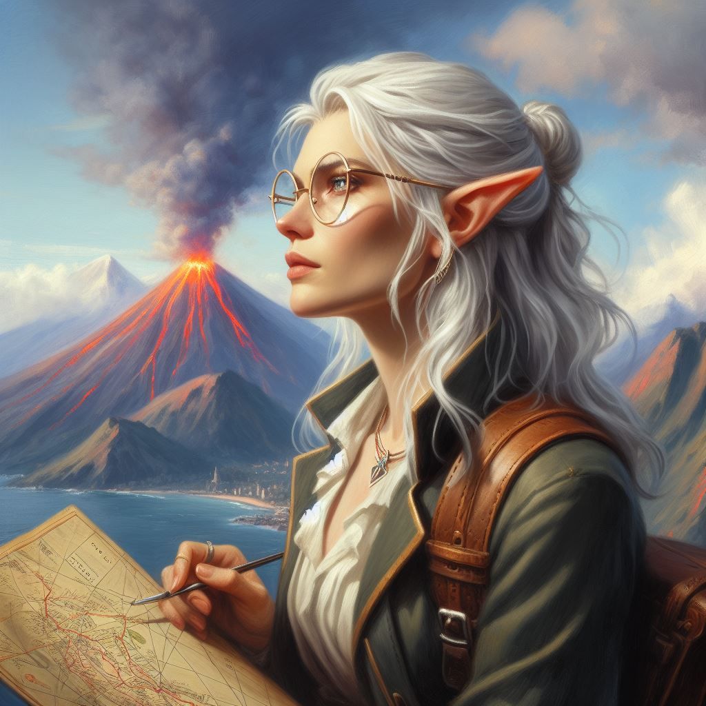 Adventures of a Cartographer - The Isle of fire