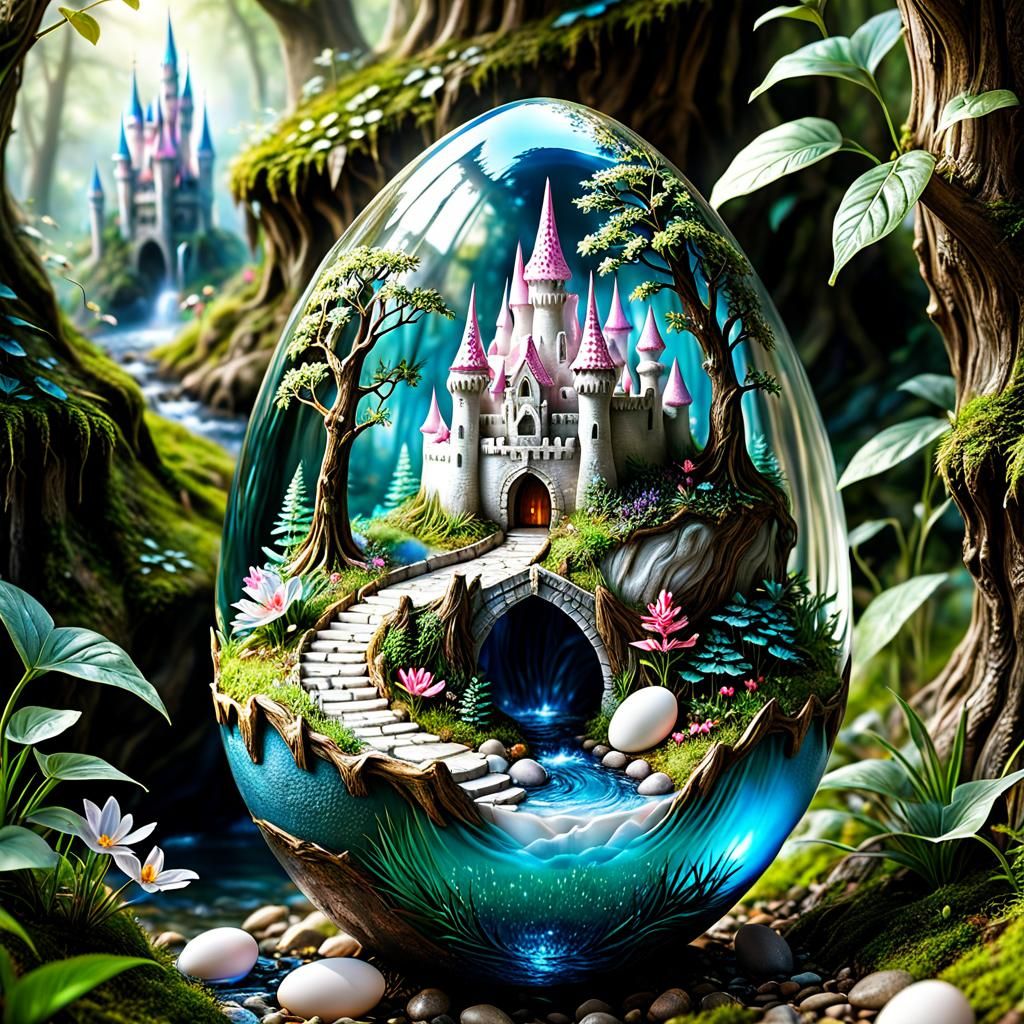 Resin egg  by @Manaland