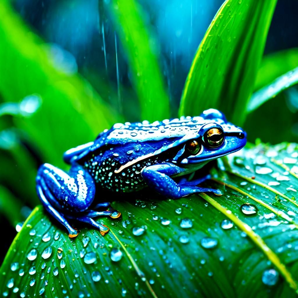 Jungle frog  by @Mad Piece Maker