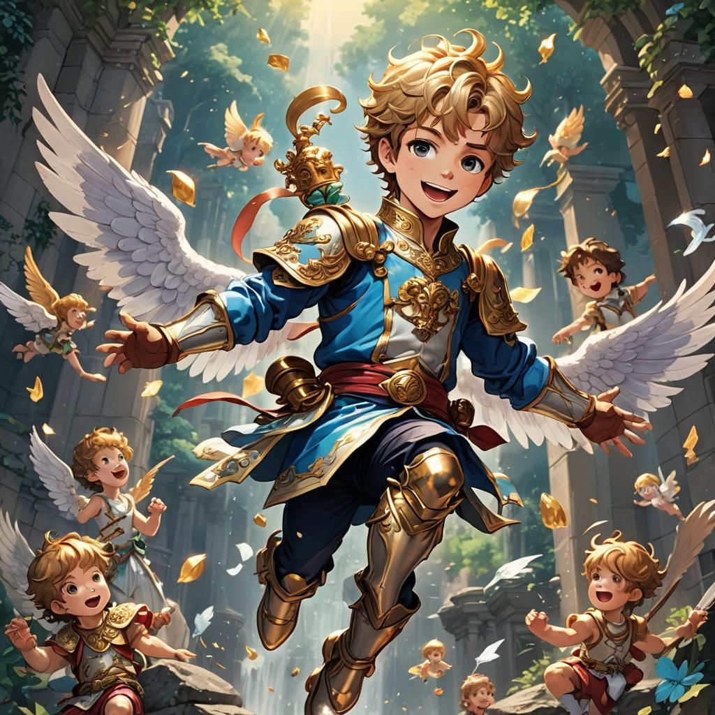 Dennis Halstoni, Cheerful Prince of Cherub Falls