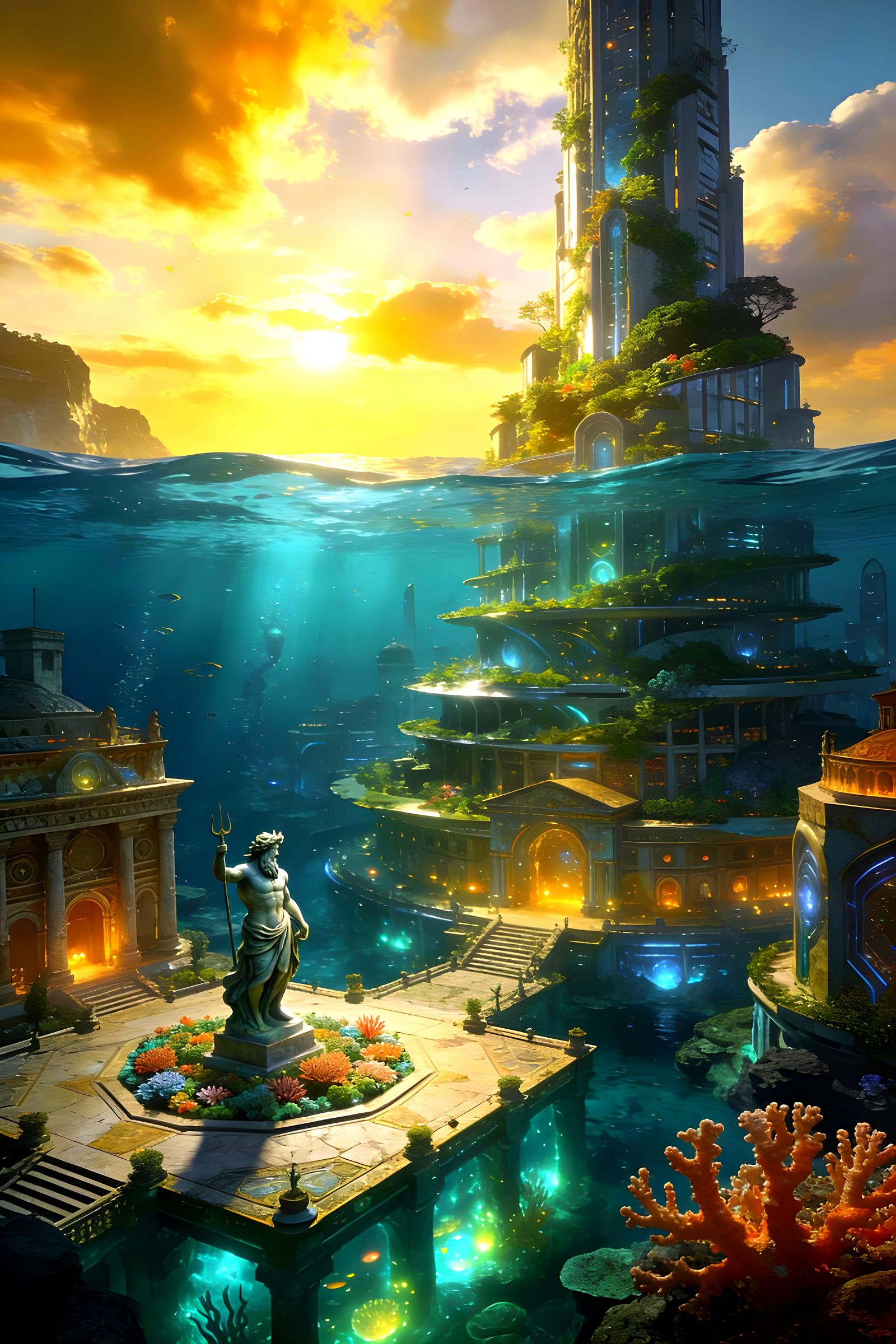 Atantida, Restored^^  by @Lina Poe